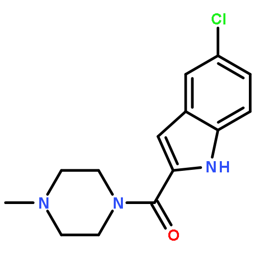 Methanone,(5-chloro-1H-indol-2-yl)(4-methyl-1-piperazinyl)-