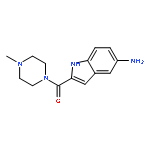 PIPERAZINE, 1-[(5-AMINO-1H-INDOL-2-YL)CARBONYL]-4-METHYL-