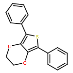 THIENO[3,4-B]-1,4-DIOXIN, 2,3-DIHYDRO-5,7-DIPHENYL-