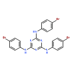 2-N,4-N,6-N-TRIS(4-BROMOPHENYL)-1,3,5-TRIAZINE-2,4,6-TRIAMINE