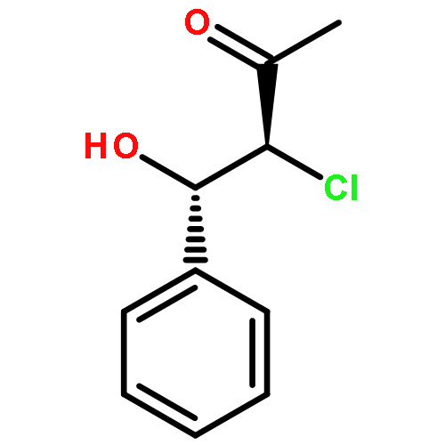 2-Butanone, 3-chloro-4-hydroxy-4-phenyl-, (3S,4S)-