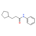 3-cyclopentyl-N-phenylpropanamide