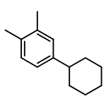 4-cyclohexyl-o-xylene