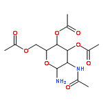 2-Acetamido-2-deoxy-3,4,6-tri-O-acetyl-β-D-glucopyranosylamine