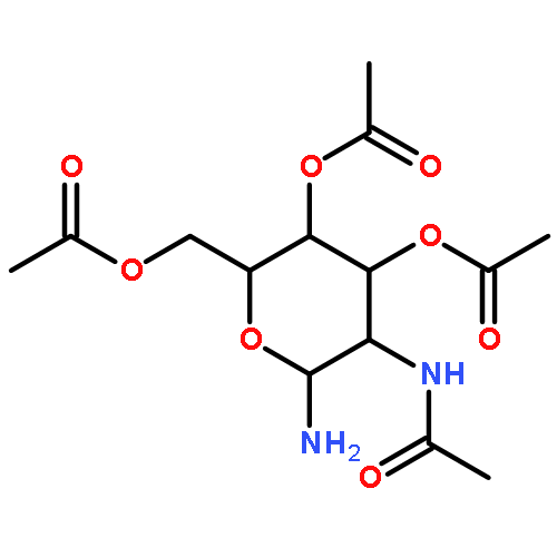 2-Acetamido-2-deoxy-3,4,6-tri-O-acetyl-β-D-glucopyranosylamine