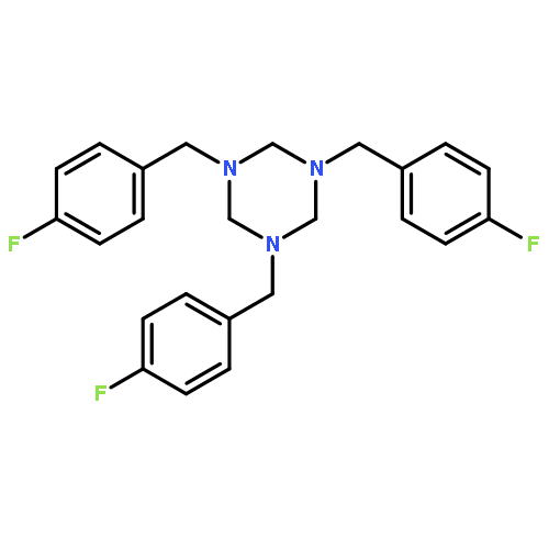 1,3,5-Triazine, 1,3,5-tris[(4-fluorophenyl)methyl]hexahydro-