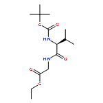 Glycine, N-[N-[(1,1-dimethylethoxy)carbonyl]-L-valyl]-, ethyl ester