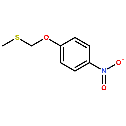 Benzene, 1-[(methylthio)methoxy]-4-nitro-