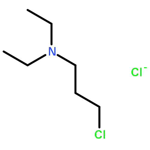 1-Propanamine,3-chloro-N,N-diethyl-, hydrochloride (1:1)