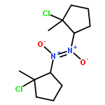 Diazene, bis(2-chloro-2-methylcyclopentyl)-, 1,2-dioxide