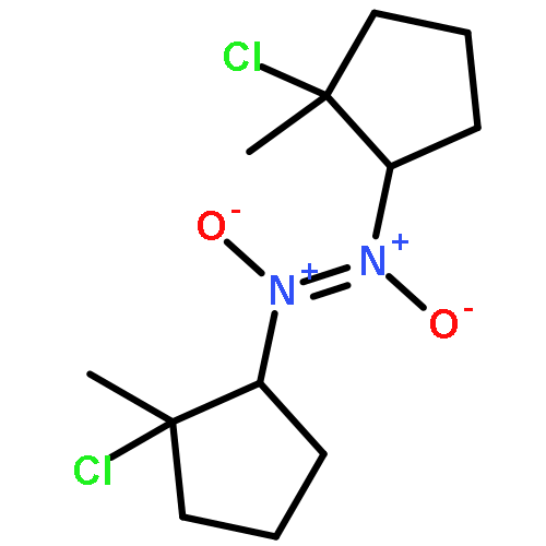 Diazene, bis(2-chloro-2-methylcyclopentyl)-, 1,2-dioxide