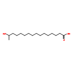 Hexadecanoic acid, 15-hydroxy-