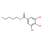 Benzoic acid, 3,4,5-trihydroxy-, pentyl ester