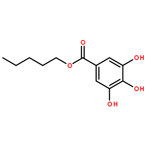 Benzoic acid, 3,4,5-trihydroxy-, pentyl ester