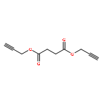 Butanedioicacid, 1,4-di-2-propyn-1-yl ester