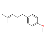 Benzene, 1-methoxy-4-(4-methyl-3-pentenyl)-