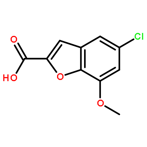 5-Chloro-7-methoxybenzofuran-2-carboxylic acid