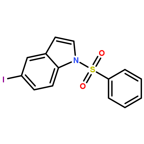 1H-INDOLE, 5-IODO-1-(PHENYLSULFONYL)-