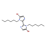 2,2'-Bi-1H-imidazole, 5,5'-dibromo-1,1'-dihexyl-