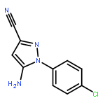 5-amino-1-(4-chlorophenyl)pyrazole-3-carbonitrile