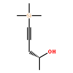 4-PENTYN-2-OL, 5-(TRIMETHYLSILYL)-, (2R)-