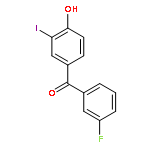 METHANONE, (3-FLUOROPHENYL)(4-HYDROXY-3-IODOPHENYL)-