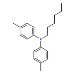 BENZENAMINE, N-HEXYL-4-METHYL-N-(4-METHYLPHENYL)-