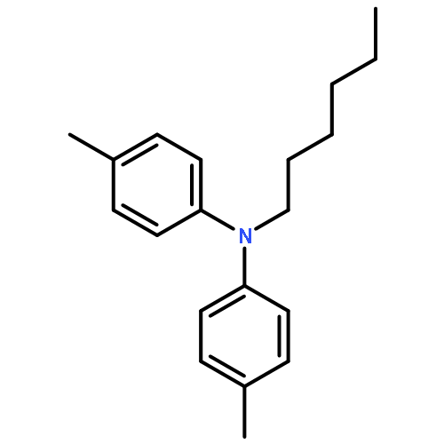 BENZENAMINE, N-HEXYL-4-METHYL-N-(4-METHYLPHENYL)-