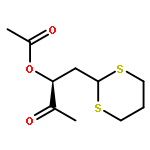 2-BUTANONE, 3-(ACETYLOXY)-4-(1,3-DITHIAN-2-YL)-, (3S)-