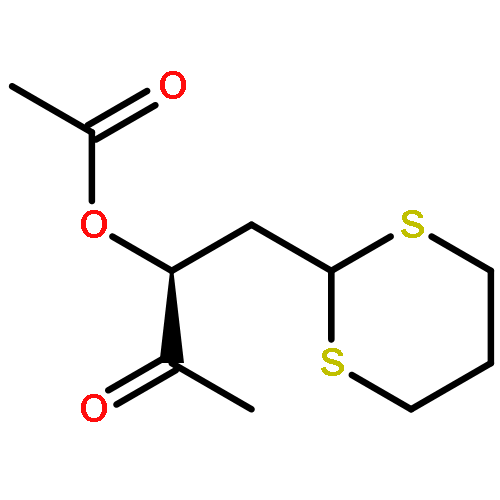 2-BUTANONE, 3-(ACETYLOXY)-4-(1,3-DITHIAN-2-YL)-, (3S)-