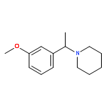 Piperidine, 1-[1-(3-methoxyphenyl)ethyl]-