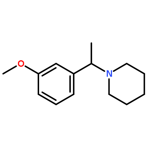 Piperidine, 1-[1-(3-methoxyphenyl)ethyl]-