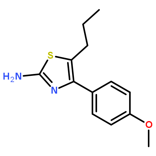 4-(4-Methoxyphenyl)-5-propylthiazol-2-amine