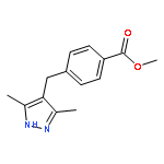 BENZOIC ACID, 4-[(3,5-DIMETHYL-1H-PYRAZOL-4-YL)METHYL]-, METHYL ESTER