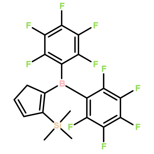 [2-BIS(2,3,4,5,6-PENTAFLUOROPHENYL)BORANYLCYCLOPENTA-1,4-DIEN-1-YL]-TRIMETHYLSILANE