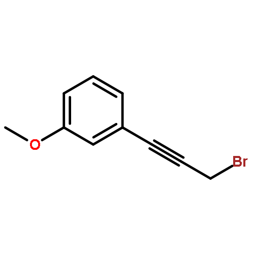 Benzene, 1-(3-bromo-1-propynyl)-3-methoxy-