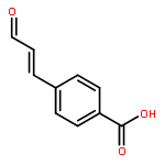 Benzoic acid, 4-[(1E)-3-oxo-1-propenyl]-