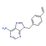 9-[(4-ETHENYLPHENYL)METHYL]PURIN-6-AMINE