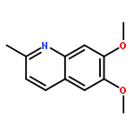 QUINOLINE, 6,7-DIMETHOXY-2-METHYL-