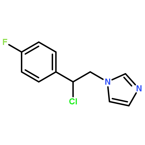 1H-IMIDAZOLE, 1-[2-CHLORO-2-(4-FLUOROPHENYL)ETHYL]-