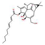 3-O-(2'E,4'E-Decadienoyl)ingenol