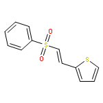 Thiophene, 2-[(1E)-2-(phenylsulfonyl)ethenyl]-