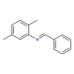 BENZENAMINE, 2,5-DIMETHYL-N-(PHENYLMETHYLENE)-