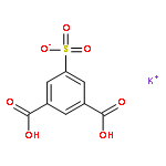 1,3-Benzenedicarboxylicacid, 5-sulfo-, potassium salt (1:1)