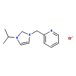 2-[(1-PROPAN-2-YL-1,2-DIHYDROIMIDAZOL-1-IUM-3-YL)METHYL]PYRIDINE;BROMIDE