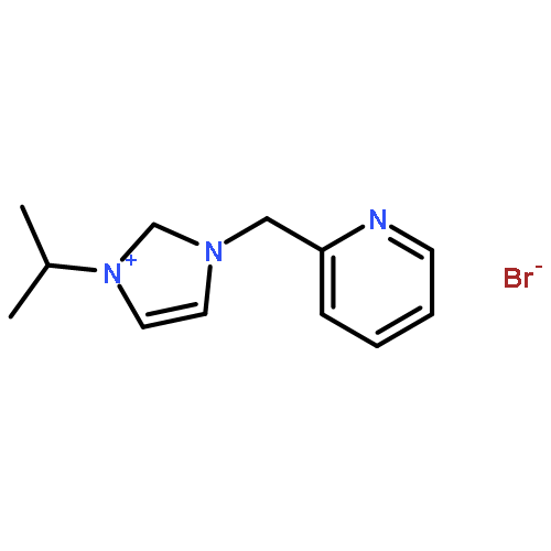 2-[(1-PROPAN-2-YL-1,2-DIHYDROIMIDAZOL-1-IUM-3-YL)METHYL]PYRIDINE;BROMIDE