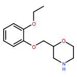 Morpholine,2-[(2-ethoxyphenoxy)methyl]-