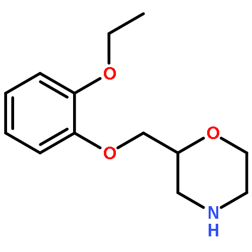 Morpholine,2-[(2-ethoxyphenoxy)methyl]-