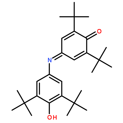 2,5-CYCLOHEXADIEN-1-ONE, 4-[[3,5-BIS(1,1-DIMETHYLETHYL)-4-HYDROXYPHENYL]IMINO]-2,6-BIS(1,1-DIMETHYLETHYL)-