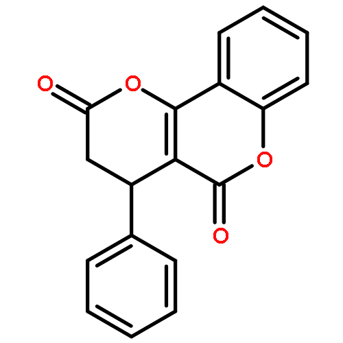 2H,5H-PYRANO[3,2-C][1]BENZOPYRAN-2,5-DIONE, 3,4-DIHYDRO-4-PHENYL-